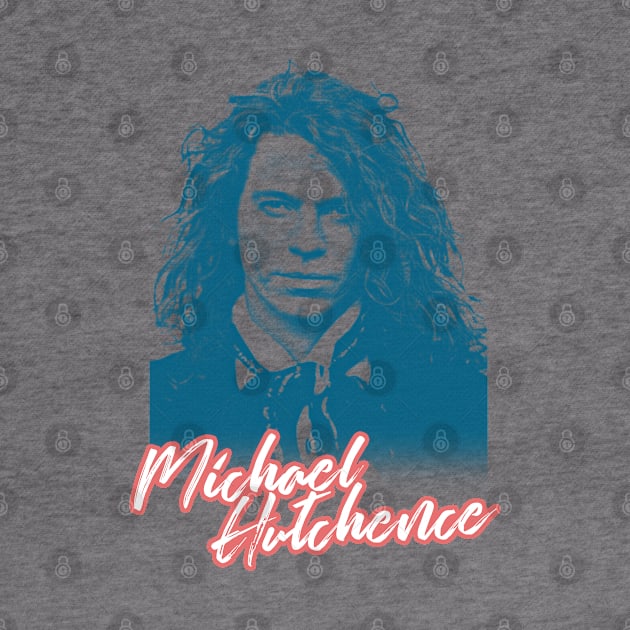 1980s Faded Design Michael Hutchence Fanart by DankFutura